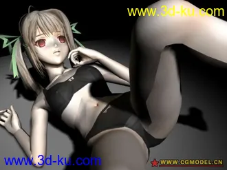 3D打印模型卡通版AV女優的图片