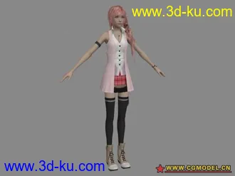 3D打印模型FF13_Sarah(修正)的图片