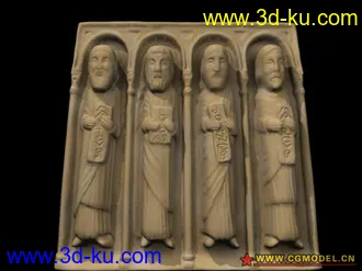 3D打印模型石碑雕像一款的图片