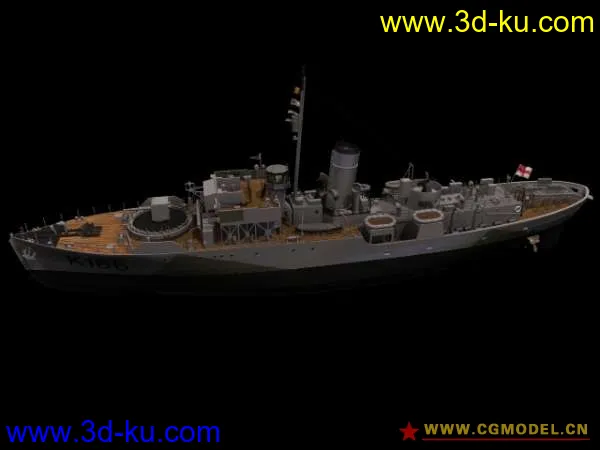 老式战舰模型的图片1