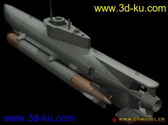 3D打印模型潜水艇一艘的图片