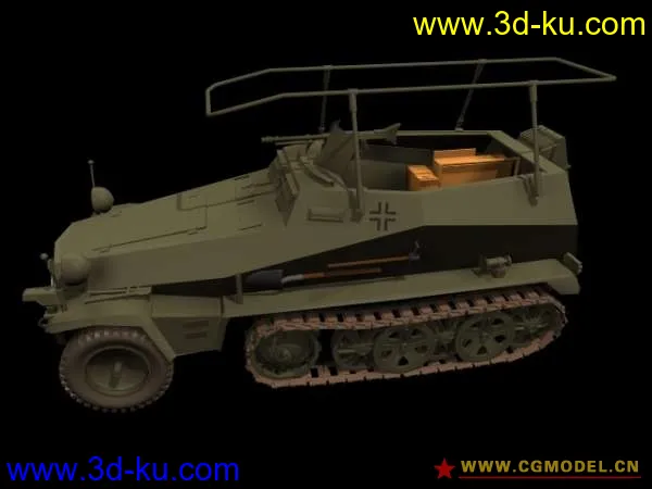 装甲运输车模型的图片1
