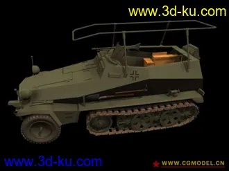 3D打印模型装甲运输车的图片