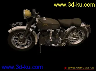 3D打印模型摩托车一款的图片