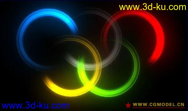 奥运光线五环模型的图片1