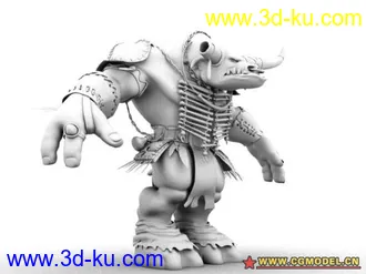 牛头人模型的图片