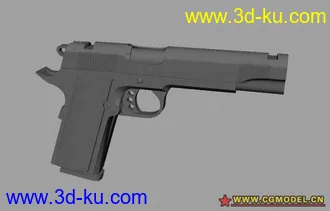 3D打印模型手枪的图片