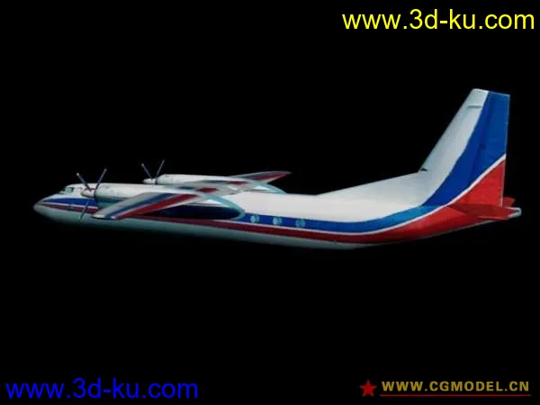 解放军空军 （运输机系列）Y-7 民用涂装模型的图片1
