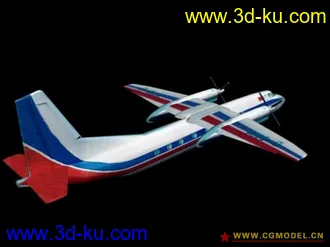 3D打印模型解放军空军 （运输机系列）Y-7 民用涂装的图片