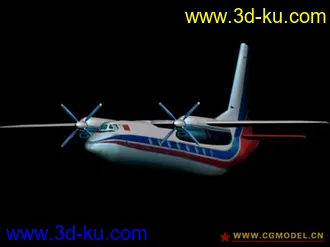 3D打印模型解放军空军 （运输机系列）Y-7 民用涂装的图片