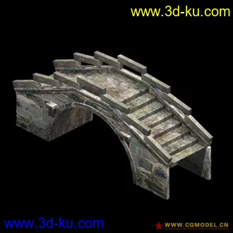 3D打印模型古代桥梁的图片