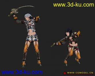 3D打印模型双子四将军的图片