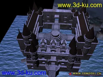 3D打印模型西式建筑的图片