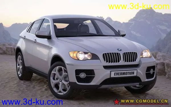 BMW_X6高精细模型，带Vray，OBJ文件 可以下载了的图片1