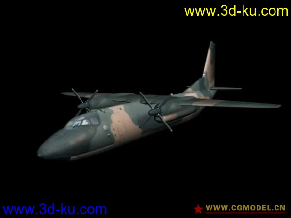 解放军空军 （运输机系列）Y-7 迷彩涂装模型的图片3