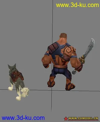 火炬之光的人物模型的图片