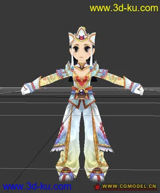 3D打印模型江湖漂亮醫生mm的图片