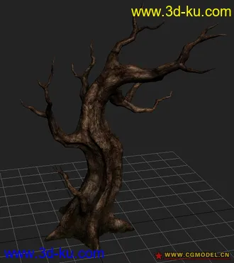 3D打印模型枯树 古树的图片