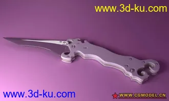 3D打印模型一把高模小刀的图片