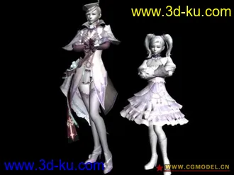 3D打印模型AION两个NPCMM的图片