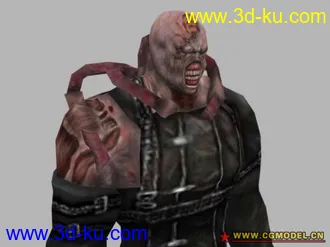 3D打印模型生化3里的追踪者，1000面左右的低模的图片