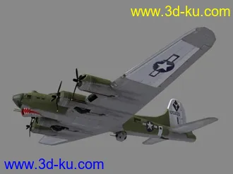 3D打印模型补一个4月论坛故障时被删掉的B-17的图片