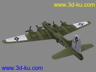 3D打印模型补一个4月论坛故障时被删掉的B-17的图片