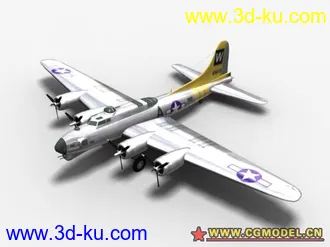 3D打印模型补一个4月论坛故障时被删掉的B-17的图片