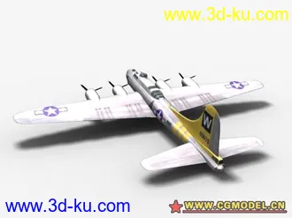 3D打印模型补一个4月论坛故障时被删掉的B-17的图片