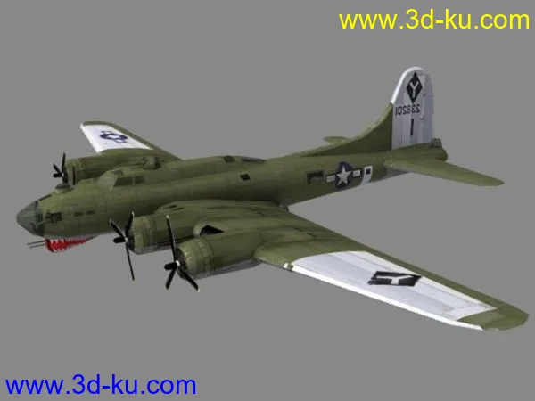 补一个4月论坛故障时被删掉的B-17模型的图片12