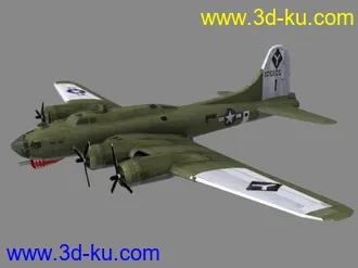 3D打印模型补一个4月论坛故障时被删掉的B-17的图片