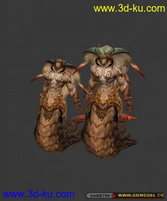 3D打印模型aion的boss怪物（MAX2010）的图片