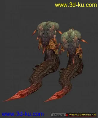 3D打印模型aion的boss怪物（MAX2010）的图片
