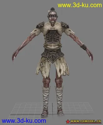 干尸模型的图片