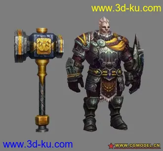 3D打印模型战士的图片