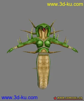 蛇怪模型的图片