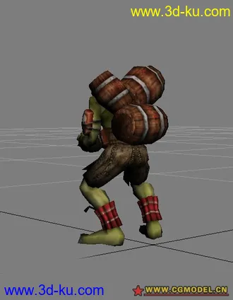 3D打印模型邪恶精灵—Goblin的图片