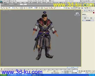 3D打印模型曹操骨骼动画的图片