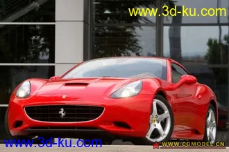 3D打印模型ferrari california的图片