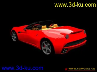 3D打印模型ferrari california的图片