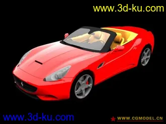 3D打印模型ferrari california的图片