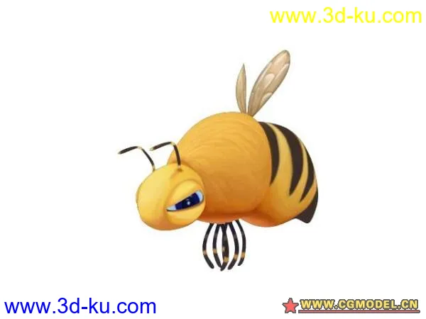 卡通版的小蜜蜂模型的图片1