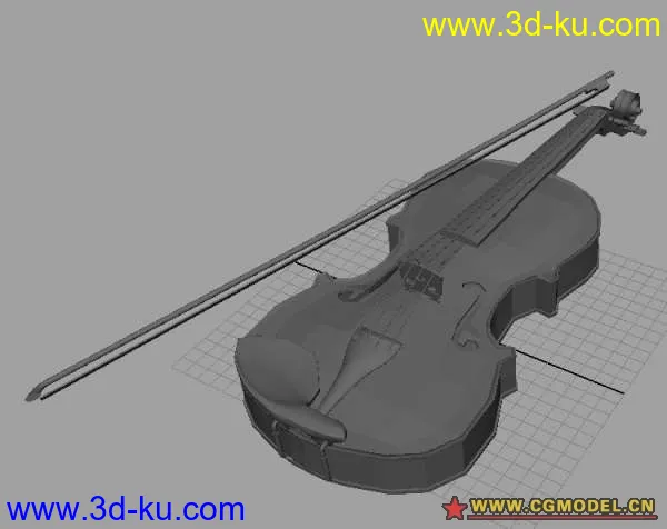 一个提琴模型的图片1