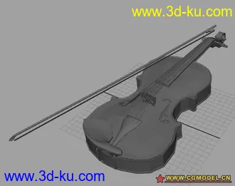 一个提琴模型的图片