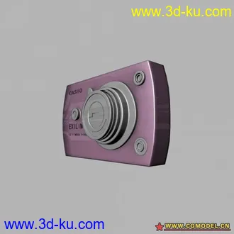 3D打印模型一个不错的带材质的相机的图片