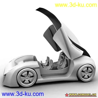 3D打印模型跑车的图片