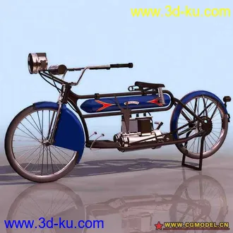 3D打印模型摩托车的图片