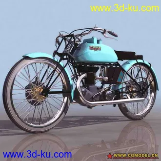 3D打印模型摩托车的图片