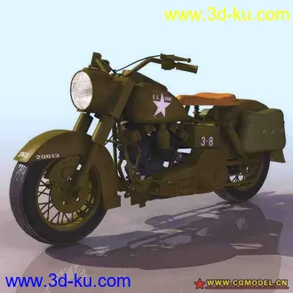 3D打印模型摩托的图片