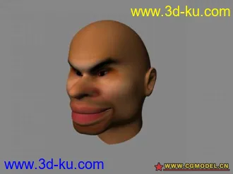 3D打印模型人头的图片
